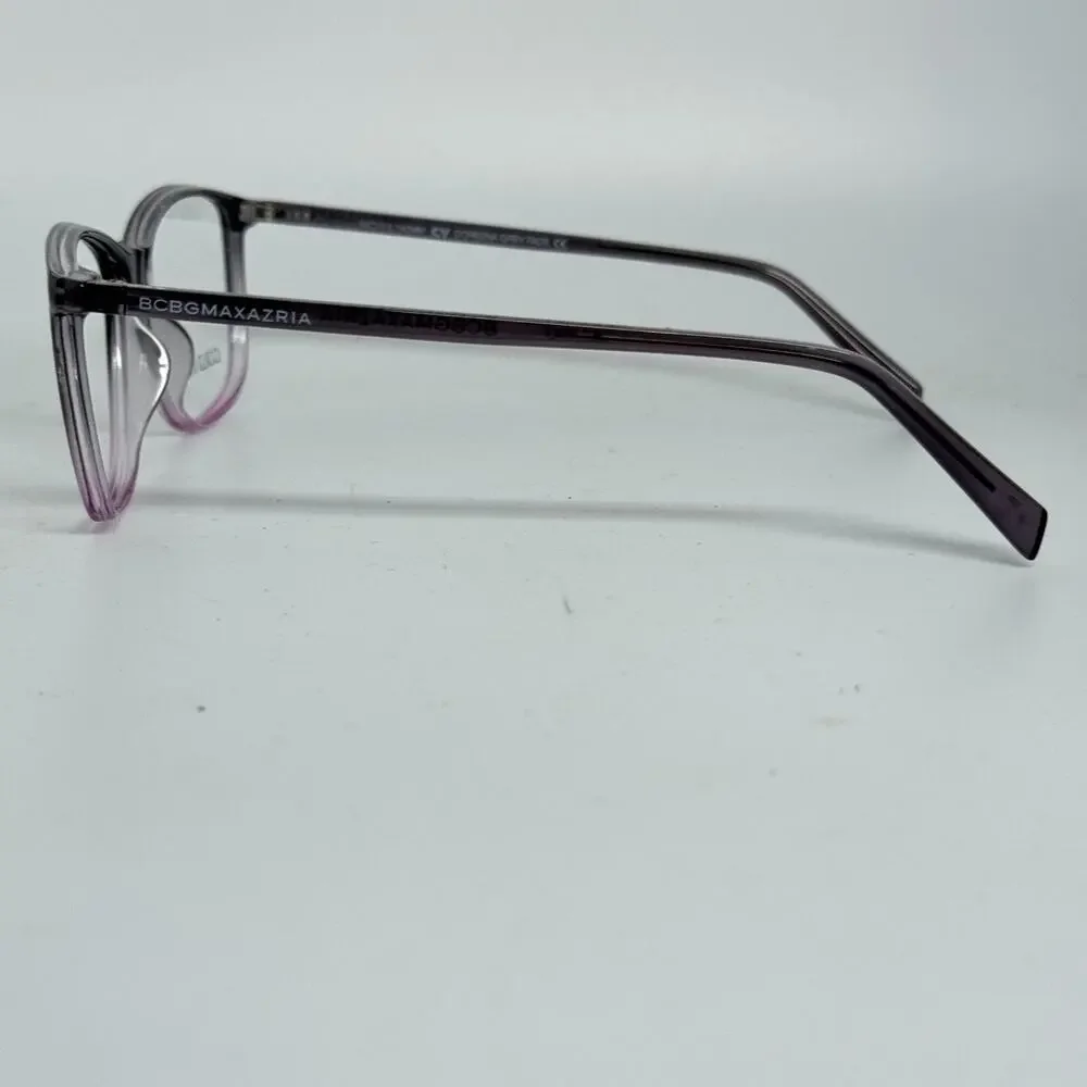 BCBGMAXAZRIA DOREENA Gray Horn Fade EYEGLASSES FRAME‎ 54-15-140mm H17582